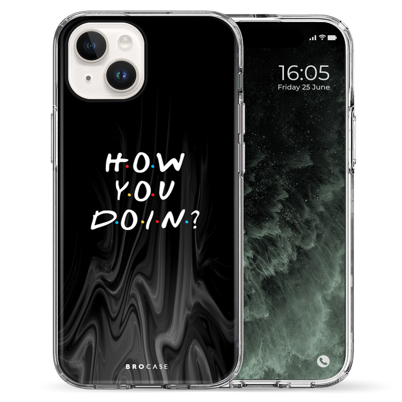 Θήκη Back Cover Apple iPhone Apple iPhone 15 How You Doin 2.png