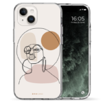 Θήκη Back Cover Apple iPhone Apple iPhone 15 Lines Woman 2.png