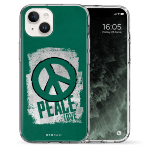 Θήκη Back Cover Apple iPhone Apple iPhone 15 Peace Love 1.png
