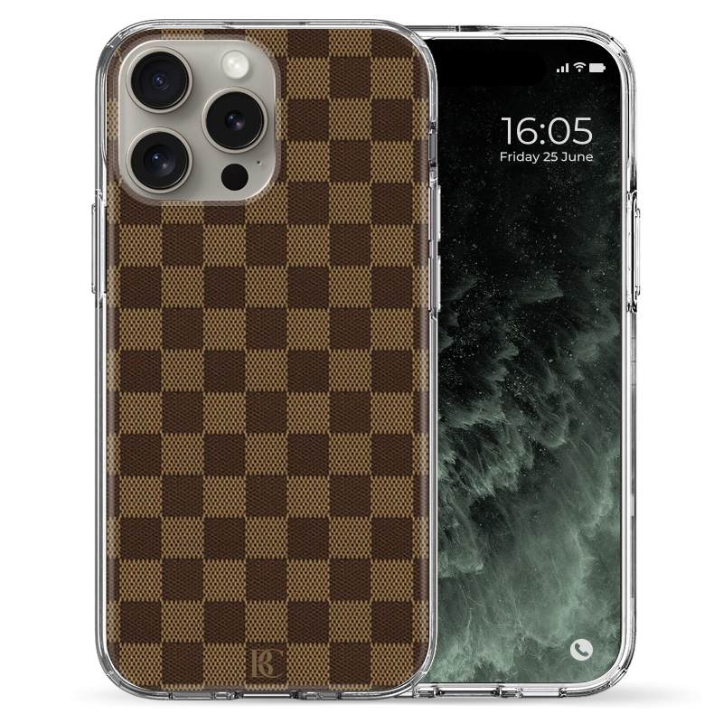 Θήκη Back Cover Apple iPhone Apple iPhone 15 Pro Max Brown Chess 2.png