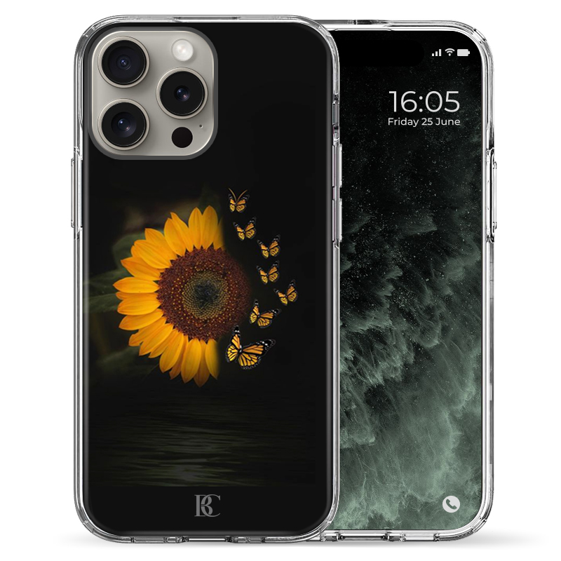 Θήκη Back Cover Apple iPhone Apple iPhone 15 Pro Max Daisy Butterflies 2.png