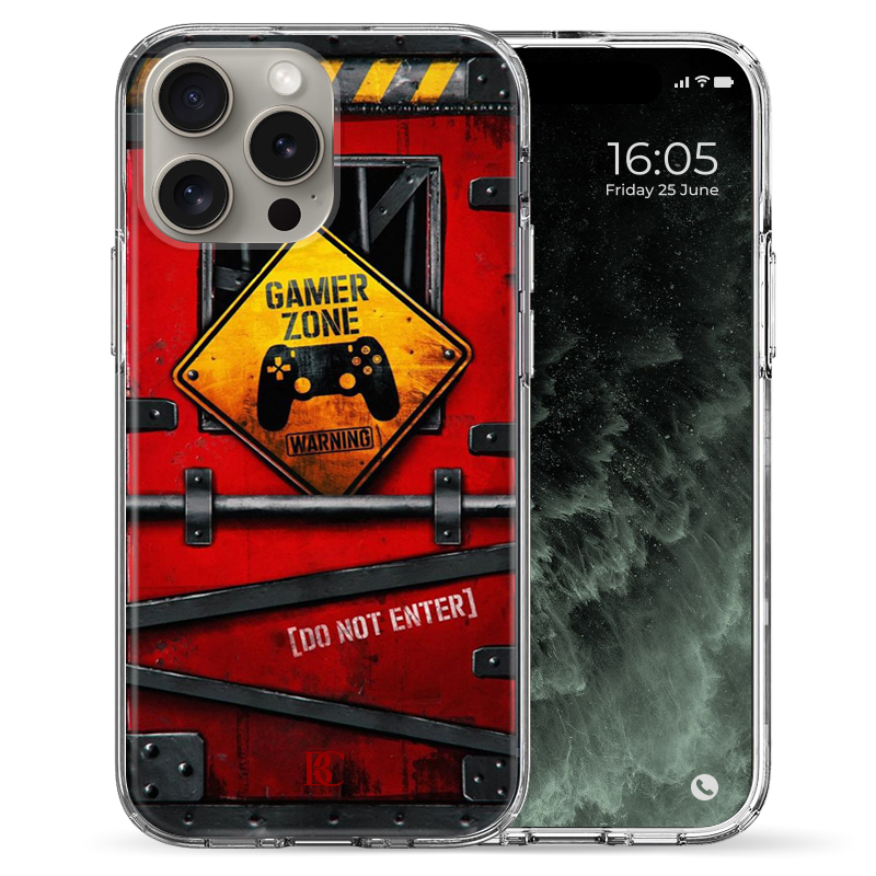 Θήκη Back Cover Apple iPhone Apple iPhone 15 Pro Max Gamer Zone Red 2.png