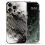 Θήκη Back Cover Apple iPhone Apple iPhone 15 Pro Max Marble Gray Ink Golden Lines 2.png