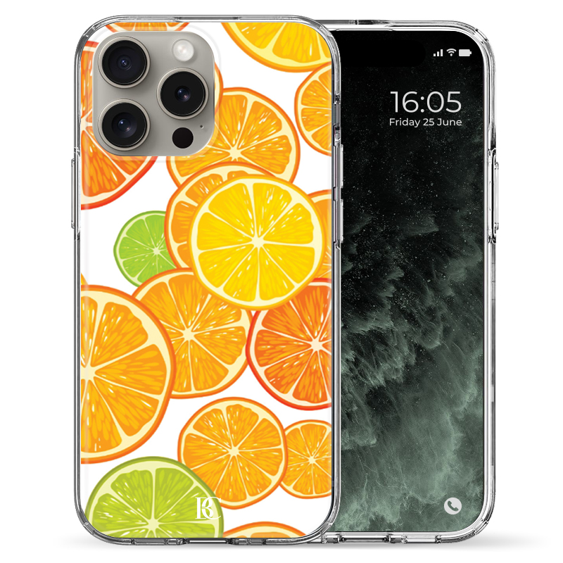 Θήκη Back Cover Apple iPhone Apple iPhone 15 Pro Max Orange Lemon 1.png