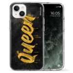 Θήκη Back Cover Apple iPhone Apple iPhone 15 Queen Black Gold 1.png