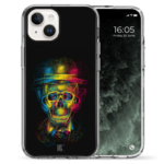 Θήκη Back Cover Apple iPhone Apple iPhone 15 Skull Color Lines 2.png