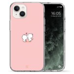 Θήκη Back Cover Apple iPhone Apple iPhone 15 Valentine Kiss Love Pink 1.png